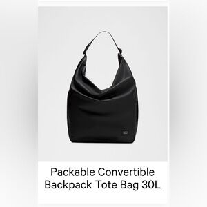 Lululemon Athletica Black Women's Backpack